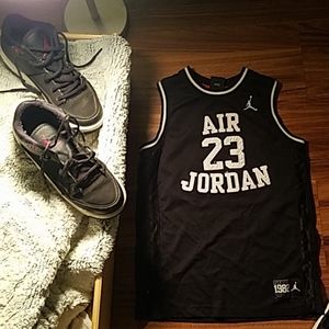 Jordan jersey find since 1982 and Jordan shoes